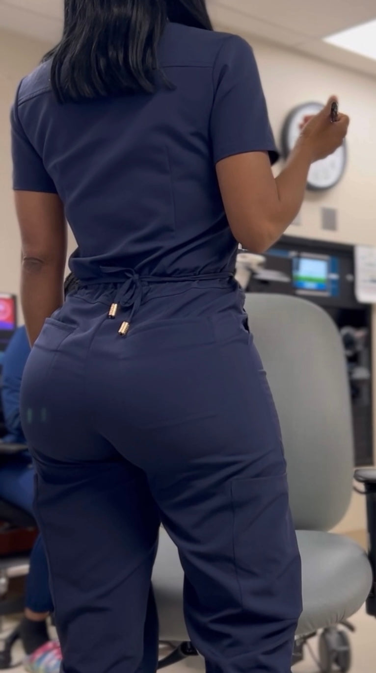 Classy Jumpsuit (pink on back Order)