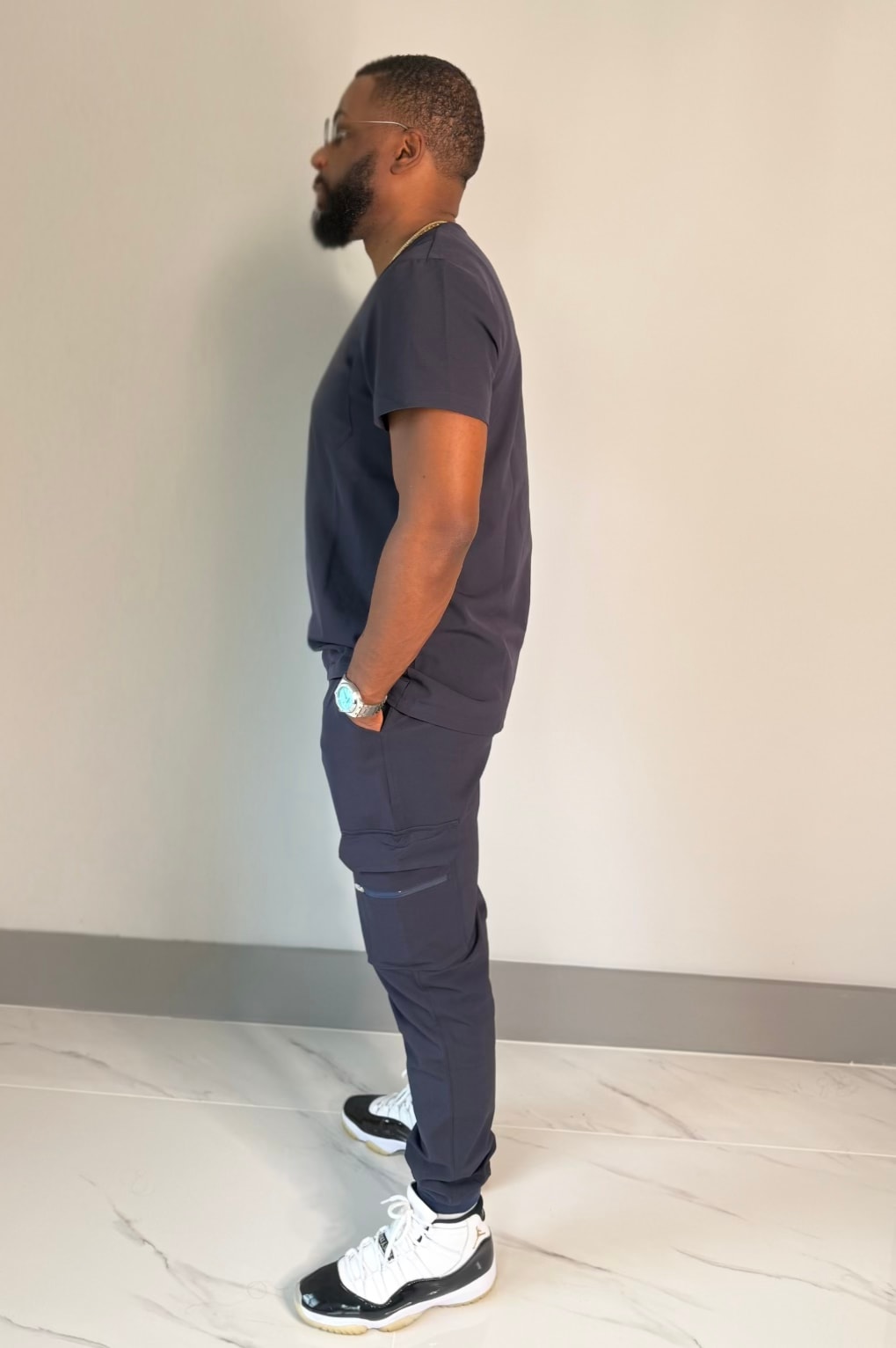 Life Angels Men’s Luxury Performance Scrub Set